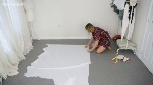 Объмная ЮБКА из хлопка СШИТЬ ПРОСТО без оверлока ВЫКРОЙКА в видео ? + ? = ❤️