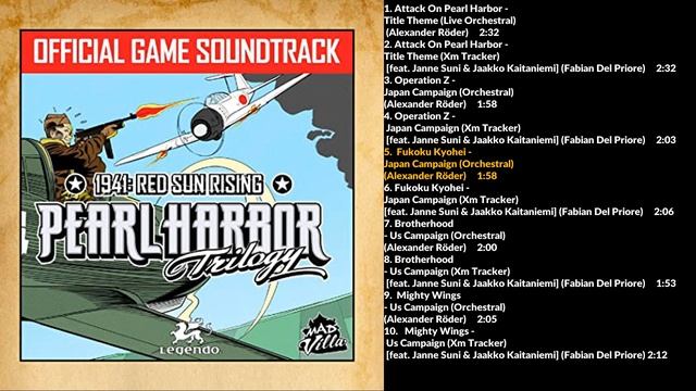 Pearl Harbor Trilogy - 1941 Red Sun Rising (Full Soundtrack) смотреть онлайн