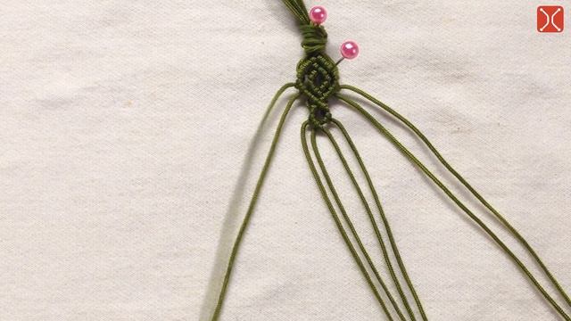 Macrame tutorial - Heart looping bracelet - Simple but full of love смотреть онлайн