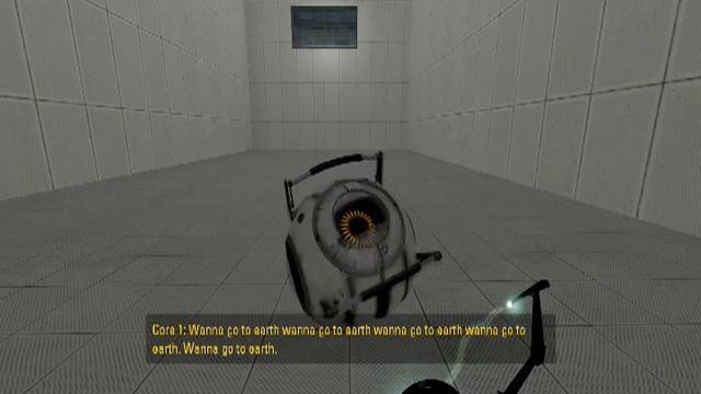 Portal 2 Map ( SPACE CORE TALK test ) смотреть онлайн