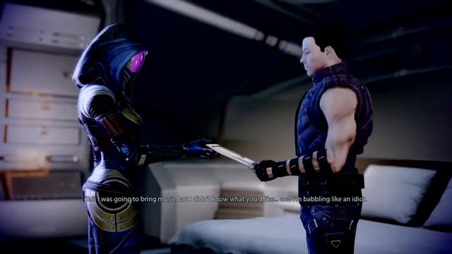 Mass Effect 2 Legendary Edition Tali romance scene смотреть онлайн