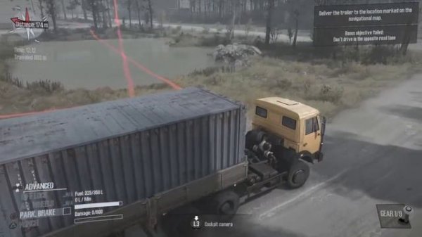 Mud Runner Gameplay on Ps4 Slim