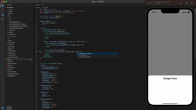 #31 Building a Simple Action Sheet in React Native смотреть онлайн