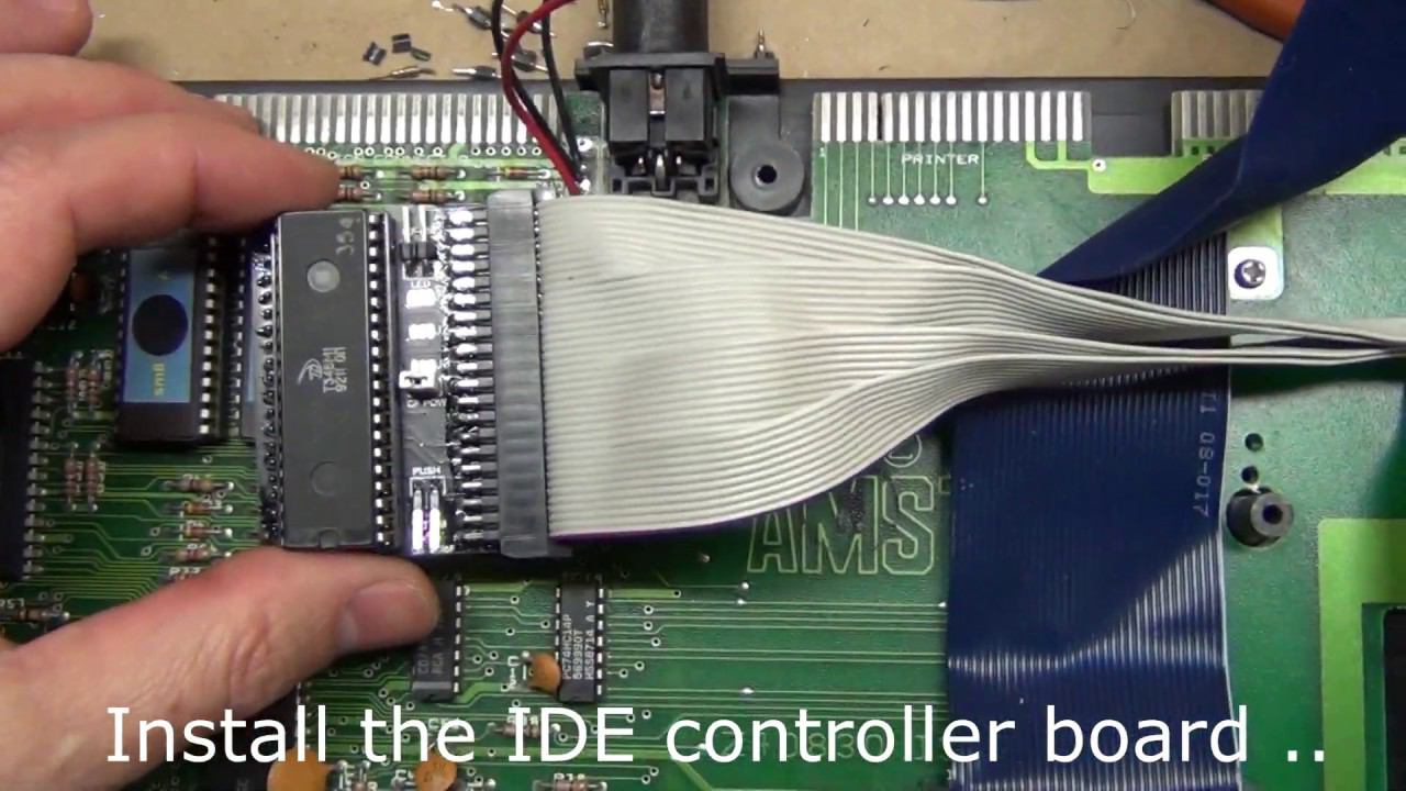 Simple 8-bit IDE interface PART#2 Installation. смотреть онлайн