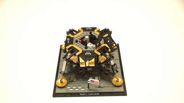 LEGO Creator 10266 | NASA Apollo 11 Lunar Lander Stop Motion Build смотреть онлайн