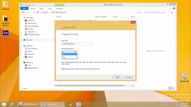 How to Burn a CD or DVD in Windows 8.1 смотреть онлайн