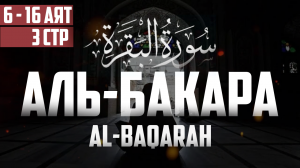 Сура аль Бакара 6 -16 аят Абу Хабиба