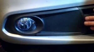 Установка противотуманных фар. Volkswagen Jetta 2011год