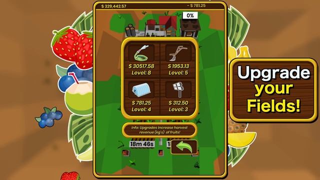 Fruit Tycoon - Android/iOS Game Trailer смотреть онлайн