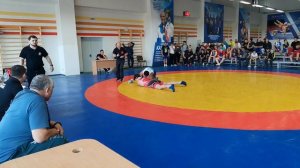 Вес 100 кг 1/2 финала Шульц (Кавказский р-н)-Эссоме (Армавир)