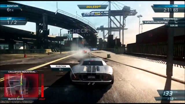 NEED FOR SPEED: MOST WANTED: FORD GT RACING смотреть онлайн