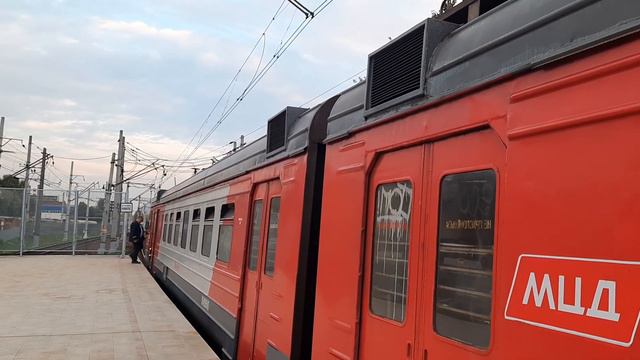Электропоезд ЭД4М-0287 сообщением "Москва(Казанский Вокзал) - пл. 88км." смотреть онлайн