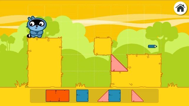 Pango Blocks - Logic Game For kids - Round 2 смотреть онлайн