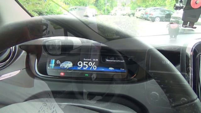 🔴eDrive 0% to 100% quick charging 43kW Renault Zoe Q90 ZE 40 electric car after 336 km driving 🚘⚡️ смотреть онлайн