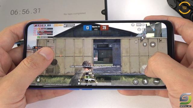 Oppo A54 test game PUBG Mobile смотреть онлайн