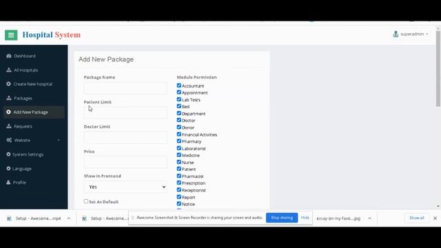 Multi Hospital Management System || Hospital Management System in PHP смотреть онлайн