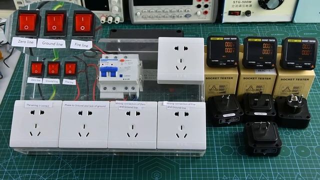 ANENG AC11 Digital Socket Tester Voltage Test Socket Detector US/UK/EU/AU Plug Ground Zero Line Tes смотреть онлайн