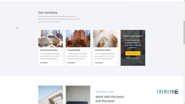 GrayHouse - Modern Construction WordPress Theme Easton Nikolas смотреть онлайн