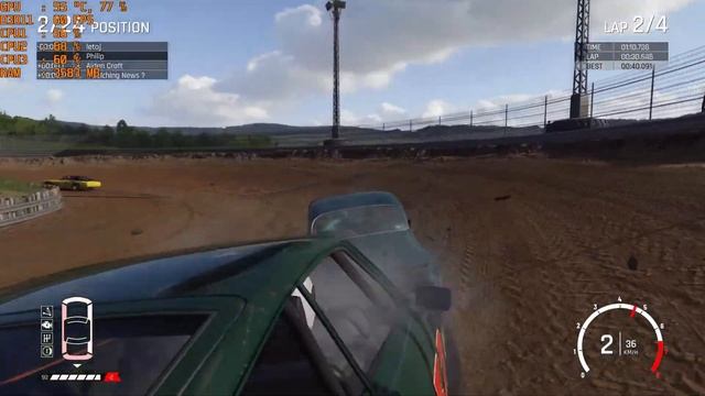 Wreckfest | GTX 1050TI 4 GB | Intel i3 2120 | 3.30 GHz | 8 Gigabyte RAM смотреть онлайн