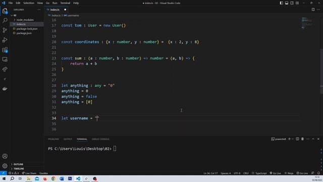 TypeScript #2 - Types de base - annotations - inférence смотреть онлайн