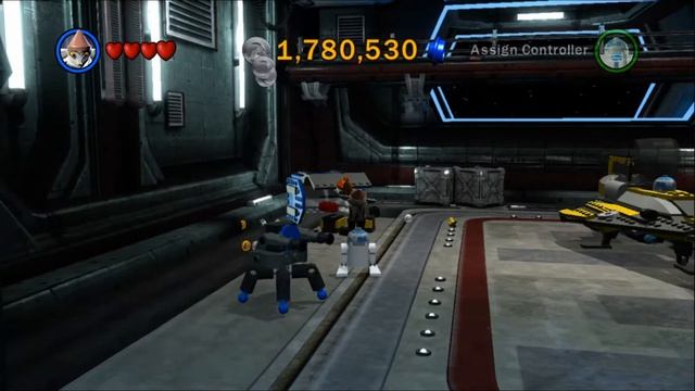 HOW TO GET THE SCORE x2 Stud Multiplier (Red Brick Location) - Lego Star Wars III: The Clone Wars смотреть онлайн