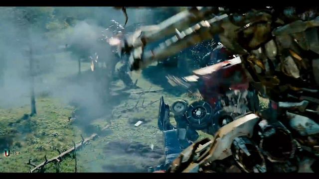Transformers 2 Revenge Of The Fallen Forest Battle Scene  Autobots Vs  Decepticons (4K)