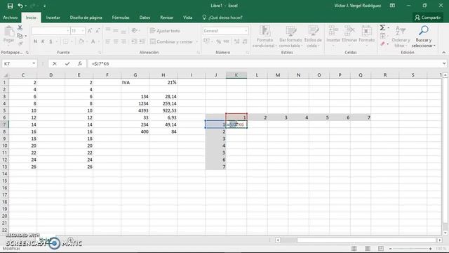 05- Excel 2016- Referencias absolutas y relativas y funciones de tipo estadísticas смотреть онлайн