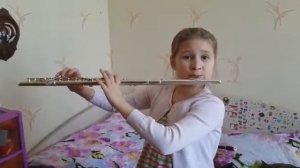 Федосеева Мария, флейта, "Во поле береза стояла"