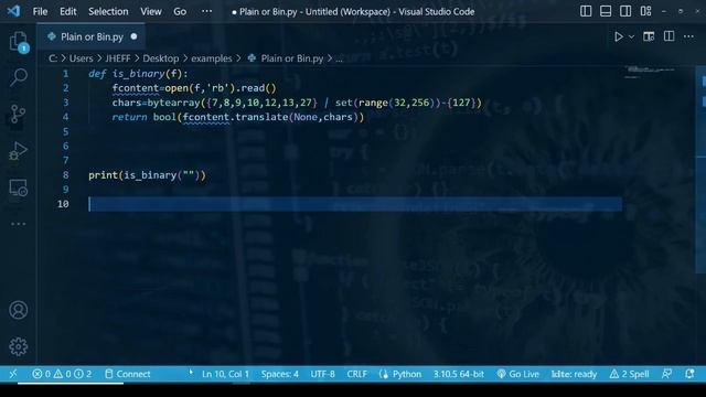Python: Como saber si el archivo es binario o texto plano(Plain-Text) смотреть онлайн