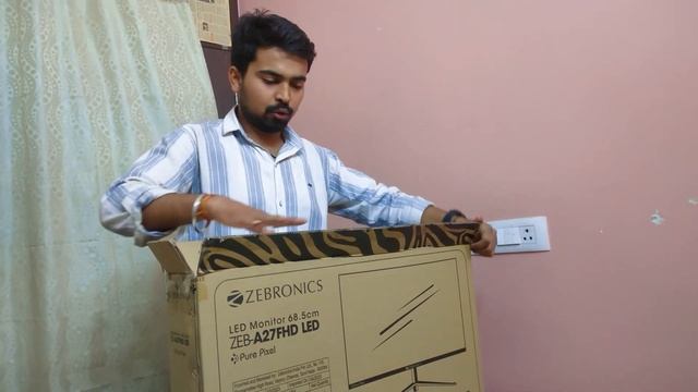 Unboxing & Review | Best Budget Monitor Under 10k | Zebronics A27FHD ...75 HZ Refresh Rate !!?? смотреть онлайн