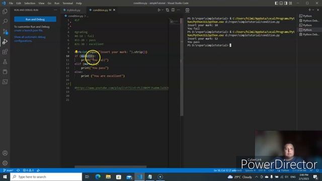If..Else If in Python: A Tutorial for Beginners смотреть онлайн