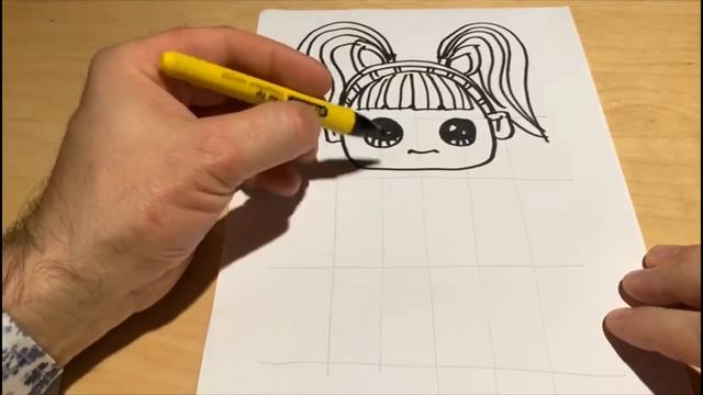 How to Draw easy a LOL 2 Surprise Doll / КАК легко нарисовать куклу LOL 2 смотреть онлайн
