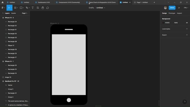 Made a movie UI Screen in #figma смотреть онлайн