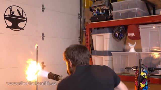 THE BORING FLAMETHROWER TEST! смотреть онлайн
