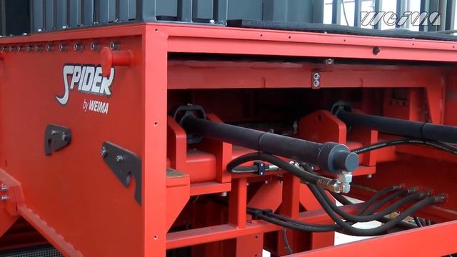 Промышленный шредер для измельчения полимеров WEIMA Spider 1500 H смотреть онлайн