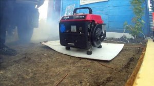 Генератор elitech бэс 950 р,запуск после восьми лет простоя.