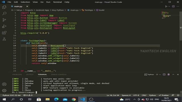 What are Layouts in Kivy?? | Kivy Tutorial #4 | YahiTech English❤ смотреть онлайн
