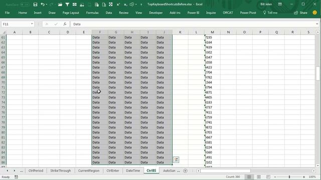 Excel Awesome Shortcuts - Bring Active Cell Back Into View - Episode 2122 смотреть онлайн