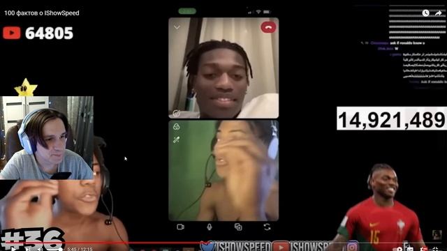 100 фактов о IShowSpeed ( FLV ) Реакция