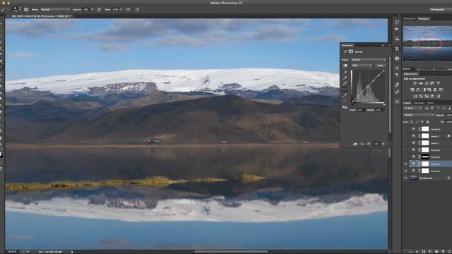 Photoshop Tutorial - How to increase contrast with a Curves layer смотреть онлайн