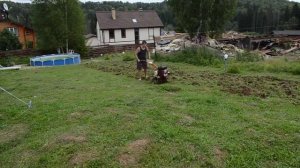 Подготовка участка для посева газоном