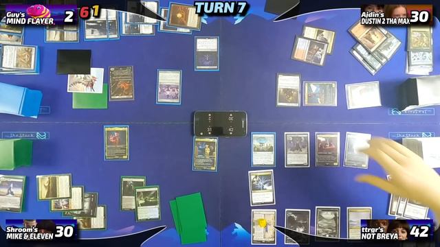 Lucas Will Vs Max Dustin Vs Mike Eleven Vs Mind Flayer — Stranger Things! EDH / COMMANDER Gameplay