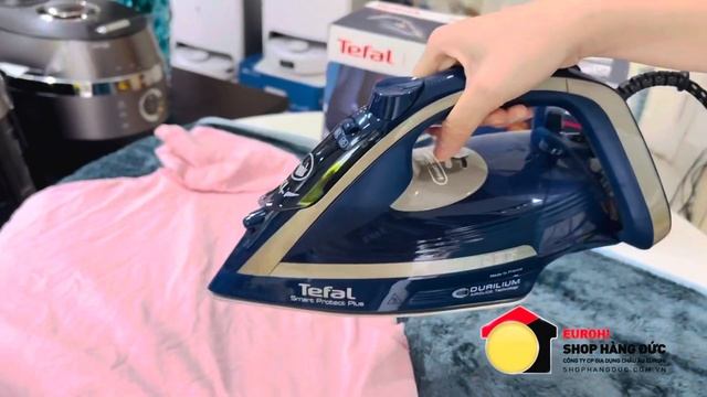 Review và HDSD Bàn là hơi nước Tefal Smart Protect Plus FV6872E0 2800W - shophangduc.com.vn смотреть онлайн