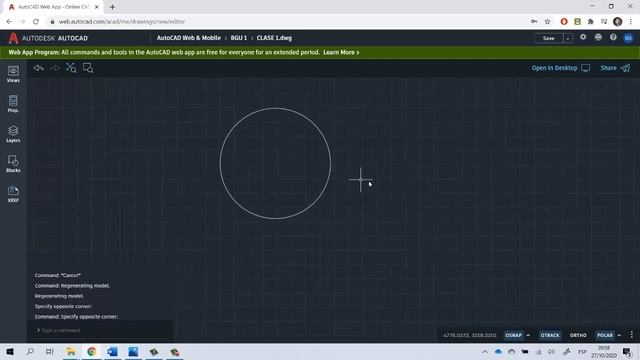 INTRODUCCION AUTOCAD WEB смотреть онлайн