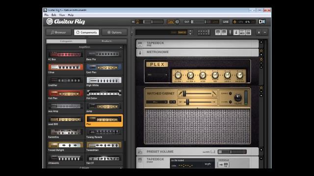 Guitar Rig 5 Demo - Marshall JCM800, JMP, Plexi, Mesa Boogie Dual Rectifier, Soldano SLO-100 смотреть онлайн