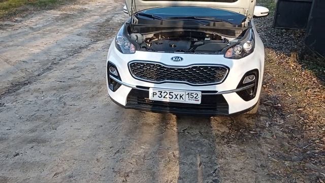 Киа Спортейдж 2019 (Беленькая), обзор. смотреть онлайн