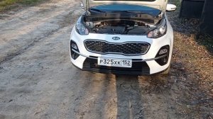 Киа Спортейдж 2019 (Беленькая), обзор.