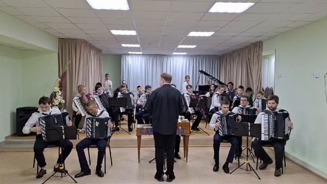 Оркестр баянов "ДШИ 7 им.Ю.Н.Холопова" г.Рязань смотреть онлайн