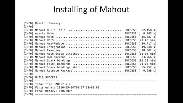 Introduction to Apache Mahout Assignment 4 Tools for Big Data 02807 смотреть онлайн