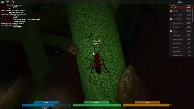 A day in a life of a Fire ant Worker (Roblox: Ant Life) смотреть онлайн